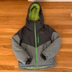 Boys LL Bean winter jacket grey size small/8